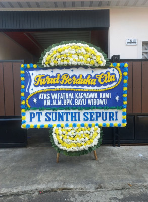 Papan Bunga Duka di Kepulauan Seribu Selatan